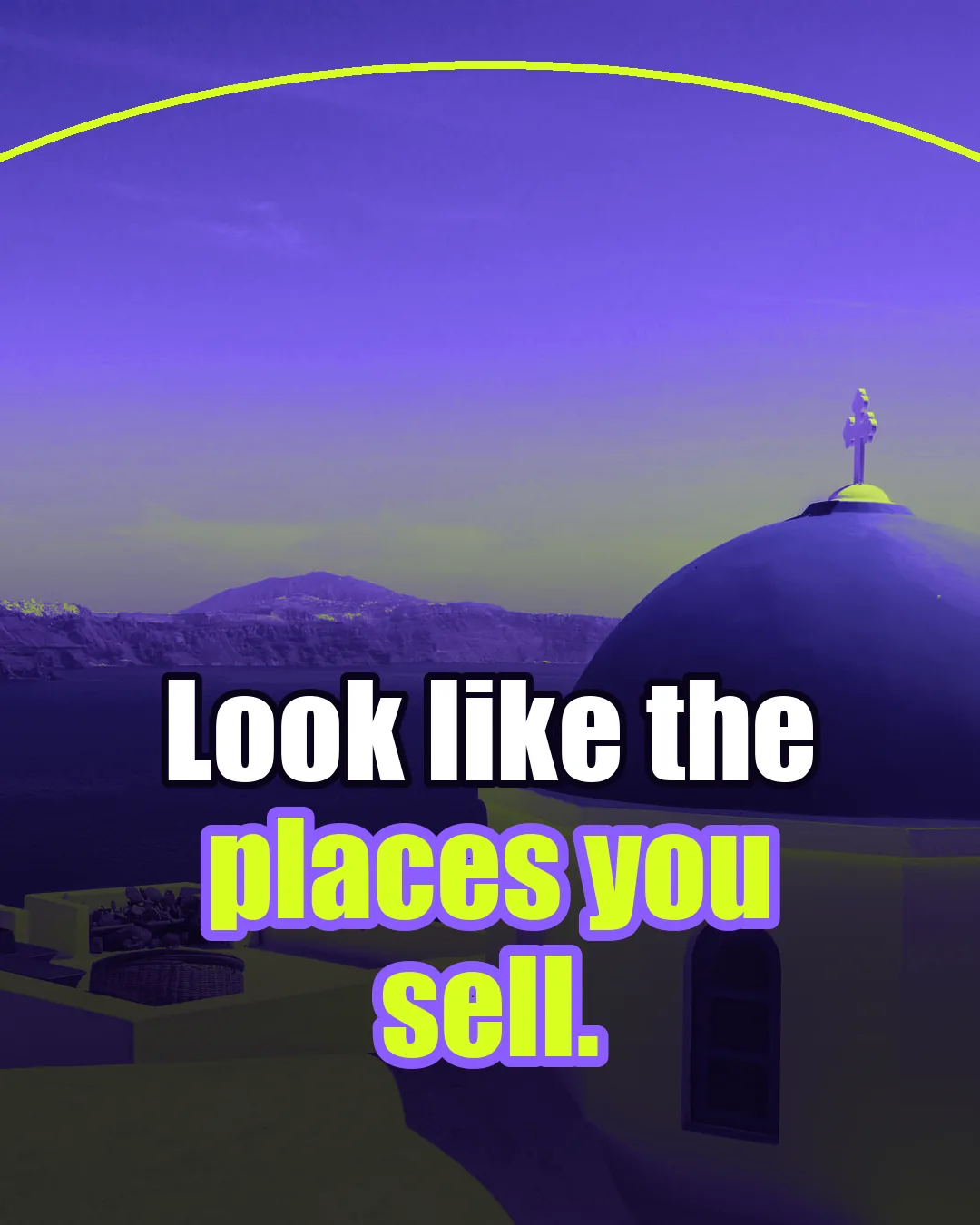 Look like the places you sell. Santorini i Egejsko more, slogan brendinga za turizam